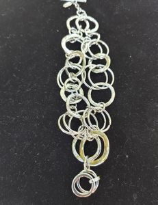 Cookie Lee Silvertoned Bracelet